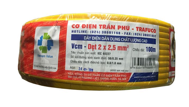 dây điện 2.5 Trần Phú