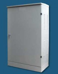Vỏ tủ điện ngoài trời 1600x800x400 bằng kim loại sơn tĩnh điện dày 1,2 mm
