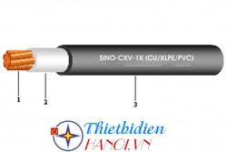 Dây cáp điện Sino, Cáp treo CXV 1x600