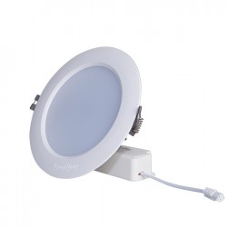 Đèn LED âm trần 5W Rạng Đông - Khoét lỗ 90mm, Vỏ nhôm đúc, cánh tản nhiệt