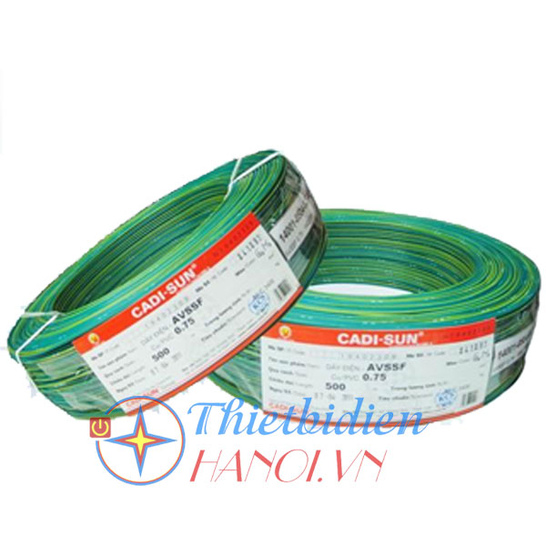 Dây điện ô tô, xe máy Cadisun chịu nhiệt 105 độ AVF 0.3