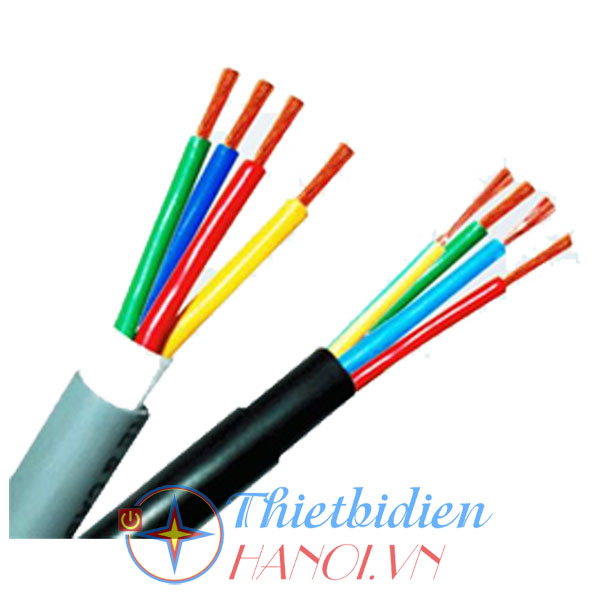 Dây điện Cadisun, dây tròn đặc 4 ruột VCTF 4x3.0